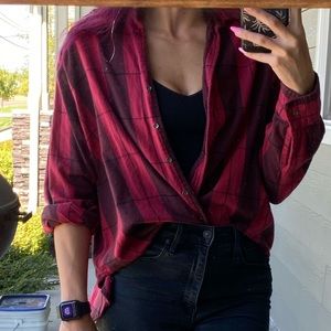 Billabong Red Flannel